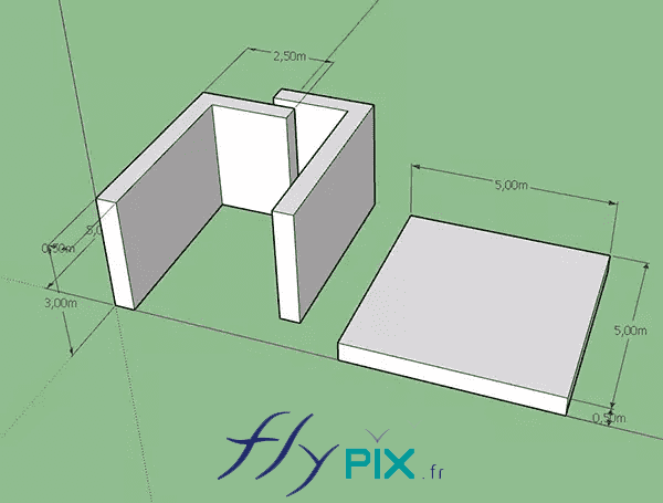 Grâce à leurs propriétés de réduction des nuisances sonores, ces murs sont déployés lors de chantiers urbains, pour réduire les bruits provoqués par des machines pendant des chantiers..Une solution idéale pour la réduction des nuisances en ville provoquées par les bruits des machines durant les chantiers urbains, pour améliorer le confort des habitants et des riverains. – Droits réservés, reproduction interdite. Copyright FlyPix / Vivien LAÏLLE.