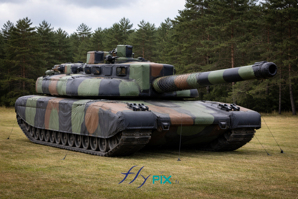 Nous proposons notre savoir-faire et notre expertise pour la conception et la fabrication sur mesure, en France, de leurres gonflables militaires : bâteaux, frégates, chars, tanks, hélcoptères, avions, véhicules blindés, lances missiles…).